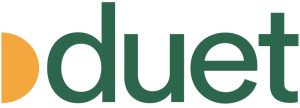 duet logo on berxi perks page 