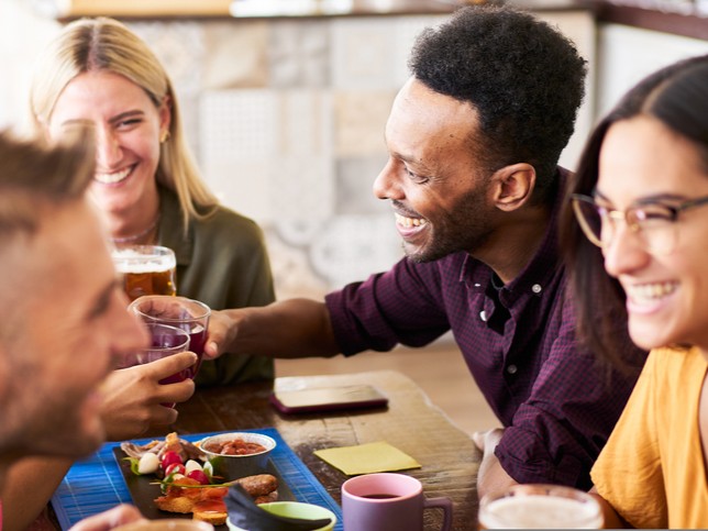 group of people out for drinks best